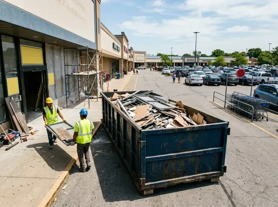 retail-store-renovation-debris-003 — frequently asked questions, Roll-off Dumpster Rentals in Cache, OK